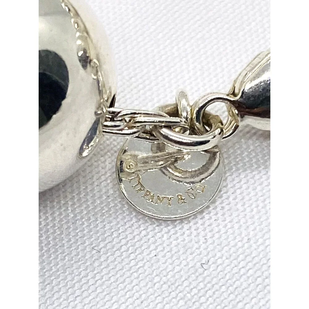 Tiffany & Co Sterling Silver 925 Hardwear 14MM Bead Bracelet - Picture 4 of 6